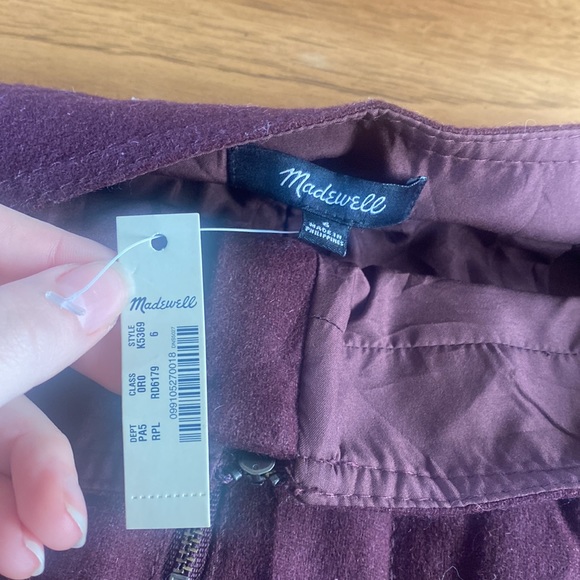 NWT Madewell Fireside Mini Skirt - size 6 - Picture 3 of 11